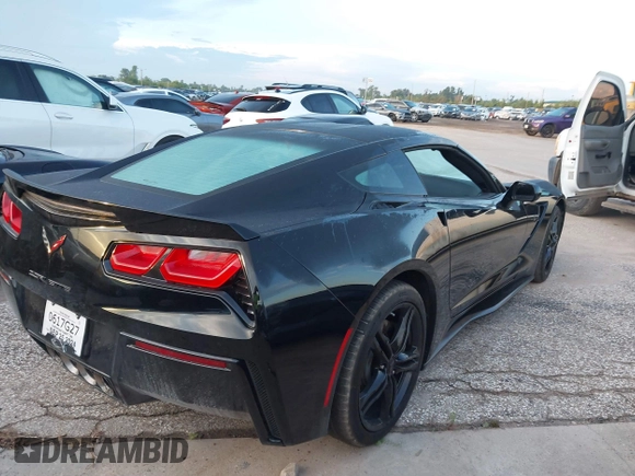 2017 Chevrolet Corvette 1LT with VIN 1G1YB2D71H5120591, listed as a IAAI auction lot 40208363 with 26,397 mi miles and . Bid and sale history available at DreamBid. Image 4.