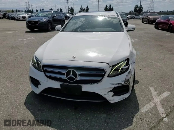 2019 Mercedes-Benz E 300 with VIN WDDZF4JB4KA568736, listed as a Copart auction lot 51931225 with 76,692 mi miles and Salvage title. Bid and sale history available at DreamBid. Image 11.