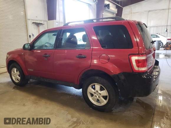 2008 Ford Escape XLT with VIN 1FMCU931X8KE01223, listed as a Copart auction lot 53637155 with 213,295 mi miles and Clean Title. Bid and sale history available at carsss.com. Image 2.