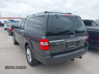 2015 Ford Expedition Max Limited with VIN 1FMJK1KT3FEF49677, listed as a IAAI auction lot 42114322 with 130,649 mi miles. Bid and sale history available at carsss.com. Image 3.