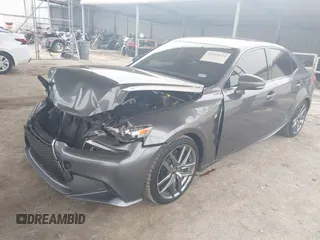 2016 Lexus IS 200t with VIN JTHBA1D21G5035570, listed as a IAAI auction lot 41593624 with 105,100 mi miles and . Bid and sale history available at carsss.com. Image 2.