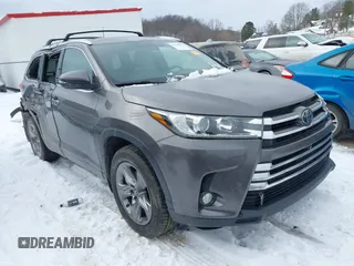 2017 Toyota Highlander Limited with VIN 5TDDZRFH9HS361759, listed as a IAAI auction lot 41359936 with 102,705 mi miles and . Bid and sale history available at DreamBid. Image 1.