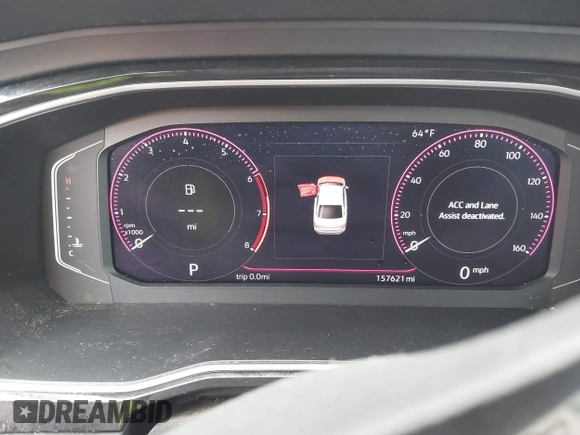 2019 Volkswagen Jetta SEL with VIN 3VWE57BU7KM094763, listed as a IAAI auction lot 42346615 with 157,621 mi miles and . Bid and sale history available at DreamBid. Image 7.