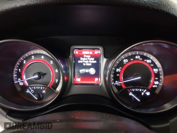 2020 Dodge Journey Crossroad with VIN 3C4PDCGB4LT263188, listed as a IAAI auction lot 41712652 with 92,639 mi miles and . Bid and sale history available at carsss.com. Image 7.