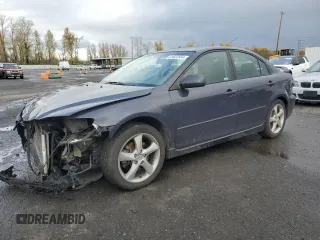 2007 Mazda 6 i Sport VE with VIN 1YVHP84C975M49637, listed as a Copart auction lot 85753394 with 125,622 mi miles and Salvage Title. Bid and sale history available at DreamBid. Image 1.