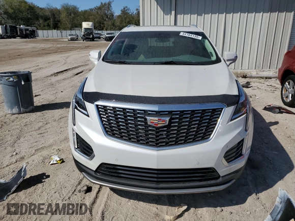 2023 Cadillac XT5 FWD Premium Luxury with VIN 1GYKNCRS9PZ224013, listed as a Copart auction lot 44164135 with 12,003 mi miles and Salvage Title. Bid and sale history available at carsss.com. Image 5.