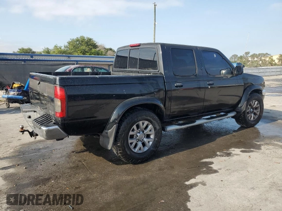 2000 Nissan Frontier XE with VIN 1N6ED27T7YC300373, listed as a Copart auction lot 55829535 with 301,305 mi miles and Salvage title. Bid and sale history available at DreamBid. Image 3.