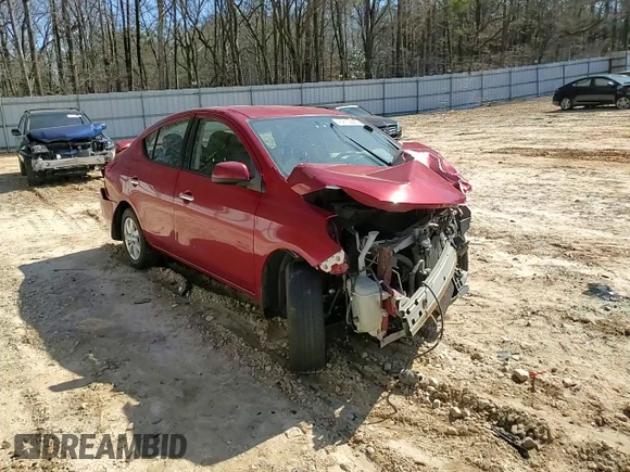 2014 Nissan Versa SV with VIN 3N1CN7AP7EL803677, listed as a Copart auction lot 45910225 with 0 mi miles and Salvage Title. Bid and sale history available at carsss.com. Image 10.