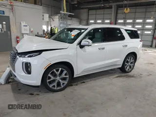 2021 Hyundai Palisade Limited z VIN KM8R5DHEXMU210597, wystawiony jako IAAI lot #41869656 z przebiegiem 56 874 mil mil oraz . Historia ofert i sprzedaży dostępna na DreamBid. Obrazek 2.