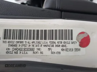 2011 Dodge Durango Crew with VIN 1D4RD4GG1BC633682, listed as a IAAI auction lot 41937478 with Not Provided miles and . Bid and sale history available at DreamBid. Image 9.