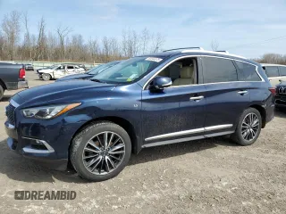 2017 Infiniti QX60 with VIN 5N1DL0MM8HC504498, listed as a Copart auction lot 53044875 with 229,599 mi miles and Clean Title. Bid and sale history available at carsss.com. Image 1.