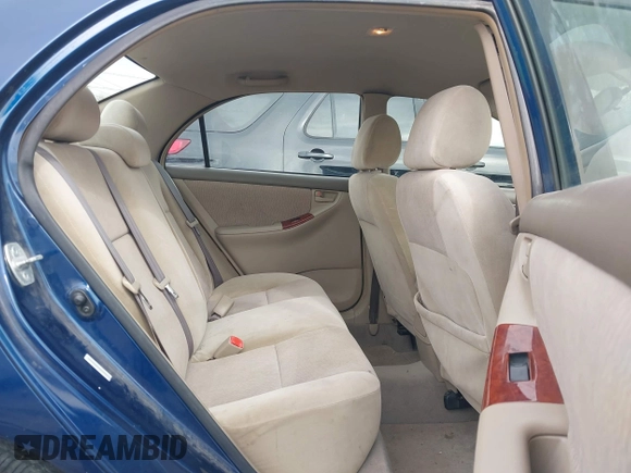 2008 Toyota Corolla CE with VIN 1NXBR32E88Z004581, listed as a IAAI auction lot 38783379 with 150,497 mi miles and . Bid and sale history available at DreamBid. Image 8.