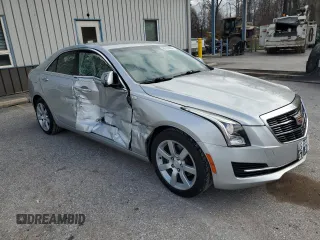 2016 Cadillac ATS Standard RWD with VIN 1G6AA5RA2G0197132, listed as a Copart auction lot 85958904 with 37,756 mi miles and Salvage title. Bid and sale history available at DreamBid. Image 4.