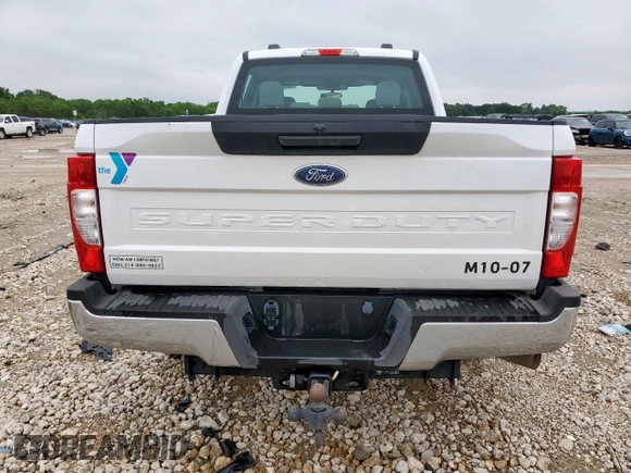 2022 Ford F-250 XL with VIN 1FT7W2A65NEE23839, listed as a Copart auction lot 55287385 with 51,250 mi miles and Clean title. Bid and sale history available at DreamBid. Image 6.