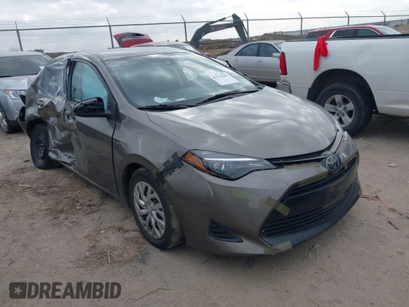 2019 Toyota Corolla L with VIN 2T1BURHE4KC234913, listed as a IAAI auction lot 41175281 with 107,235 mi miles and . Bid and sale history available at carsss.com. Image 1.