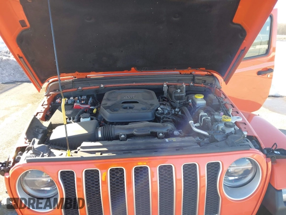2018 Jeep Wrangler Unlimited Sahara with VIN 1C4HJXEN1JW198258, listed as a IAAI auction lot 41440346 with 44,469 mi miles and . Bid and sale history available at DreamBid. Image 10.