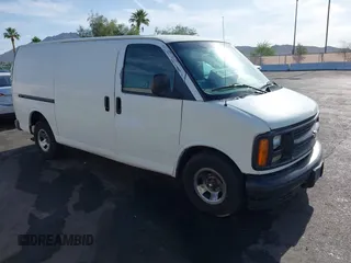 2001 Chevrolet City Express Cargo z VIN 1GCFG15M811121216, wystawiony jako IAAI lot #42349445 z przebiegiem 255 132 mil mil oraz . Historia ofert i sprzedaży dostępna na DreamBid. Obrazek 1.