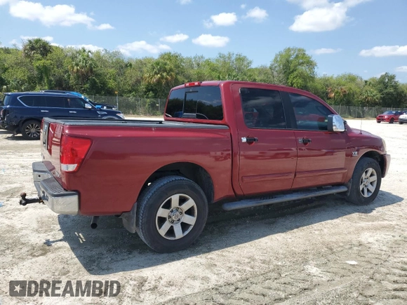 2004 Nissan Titan LE z VIN 1N6AA07B24N515239, wystawiony jako Copart lot #54713705 z przebiegiem 291 421 mil mil oraz Szkoda całkowita • Salvage title. Historia ofert i sprzedaży dostępna na DreamBid. Obrazek 3.