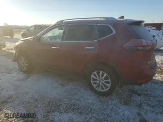 2018 Nissan Rogue SV with VIN 5N1AT2MV3JC715346, listed as a Copart auction lot 46353195 with 31,629 mi miles and Salvage Title. Bid and sale history available at carsss.com. Image 2.