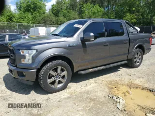 2015 Ford F-150 XLT z VIN 1FTEW1EF2FFA70032, wystawiony jako Copart lot #55886755 z przebiegiem 160 316 mil mil oraz Szkoda całkowita • Salvage title. Historia ofert i sprzedaży dostępna na DreamBid. Obrazek 1.