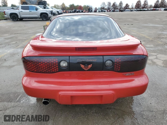 1998 Pontiac Firebird Formula with VIN 2G2FV22GXW2225815, listed as a Copart auction lot 81240614 with 57,626 mi miles and Salvage title. Bid and sale history available at DreamBid. Image 6.