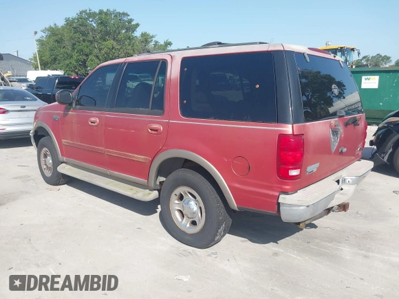 2000 Ford Expedition Eddie Bauer with VIN 1FMPU18L4YLA55368, listed as a IAAI auction lot 42195865 with Not provided miles and . Bid and sale history available at DreamBid. Image 3.
