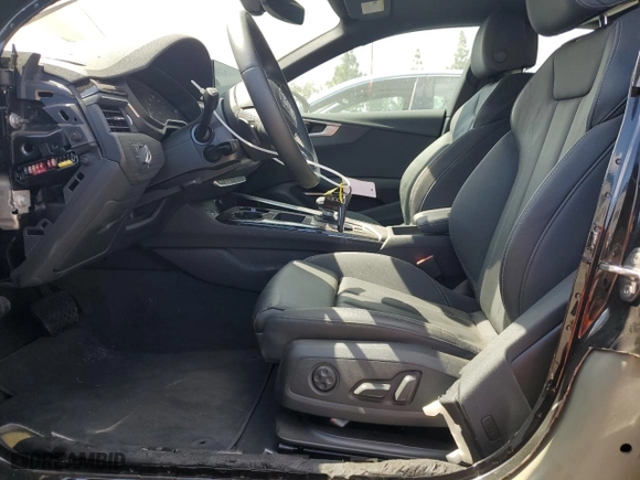 2024 Audi A5 Sportback S line Premium with VIN WAUDACF56RA083957, listed as a Copart auction lot 71393284 with 1,777 mi miles and Salvage Title. Bid and sale history available at carsss.com. Image 7.