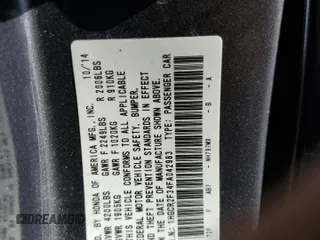 2015 Honda Accord Sedan LX with VIN 1HGCR2F34FA042983, listed as a Copart auction lot 52967885 with 250,164 mi miles and Salvage Title. Bid and sale history available at carsss.com. Image 15.