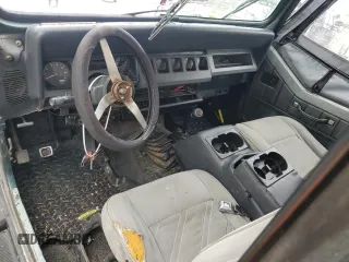 1993 Jeep Wrangler with VIN 1J4FY29S9PP227623, listed as a Copart auction lot 83873814 with 0 mi miles and Salvage Title. Bid and sale history available at carsss.com. Image 8.