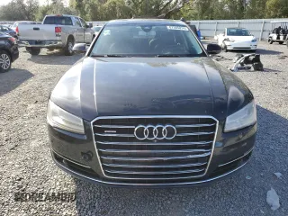 2015 Audi A8 L 4.0T with VIN WAU32AFD3FN002339, listed as a Copart auction lot 87305014 with 165,249 mi miles and Clean Title. Bid and sale history available at carsss.com. Image 5.
