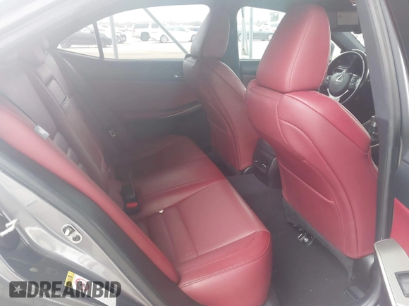 2016 Lexus IS 200t with VIN JTHBA1D21G5035570, listed as a IAAI auction lot 41593624 with 105,100 mi miles and . Bid and sale history available at carsss.com. Image 8.