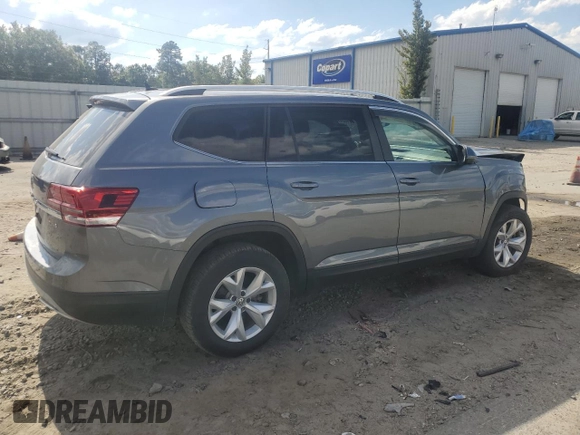 2019 Volkswagen Atlas SE z VIN 1V2WR2CA4KC531413, wystawiony jako Copart lot #55102495 z przebiegiem 71 887 mil mil oraz Szkoda całkowita • Salvage title. Historia ofert i sprzedaży dostępna na DreamBid. Obrazek 3.