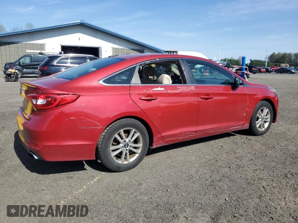 2017 Hyundai Sonata SE with VIN 5NPE24AFXHH533918, listed as a Copart auction lot 54558815 with 97,464 mi miles and Clean Title. Bid and sale history available at carsss.com. Image 3.