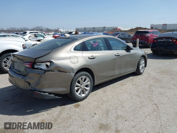2020 Chevrolet Malibu LT with VIN 1G1ZD5STXLF093829, listed as a IAAI auction lot 41823891 with 105,183 mi miles and . Bid and sale history available at DreamBid. Image 4.