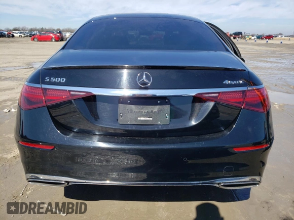 2023 Mercedes-Benz S 500 z VIN W1K6G6DB6PA195794, wystawiony jako Copart lot #46353265 z przebiegiem 35 416 mil mil oraz Szkoda całkowita • Salvage title. Historia ofert i sprzedaży dostępna na DreamBid. Obrazek 6.