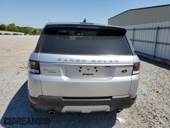 2017 Land Rover Range Rover Sport with VIN SALWR2FE6HA166844, listed as a Copart auction lot 52787935 with 51,164 mi miles and Salvage title. Bid and sale history available at DreamBid. Image 6.