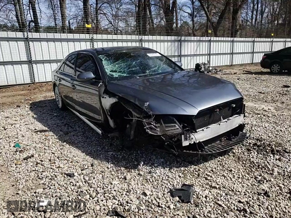 2015 Audi A8 3.0T with VIN WAU3GAFD3FN027632, listed as a Copart auction lot 49260355 with 97,076 mi miles and Salvage Title. Bid and sale history available at DreamBid. Image 14.