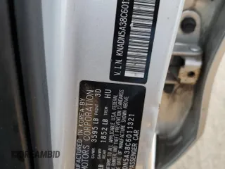 2012 Kia Rio EX with VIN KNADN5A38C6011321, listed as a Copart auction lot 75755234 with 111,405 mi miles and Salvage Title. Bid and sale history available at carsss.com. Image 13.