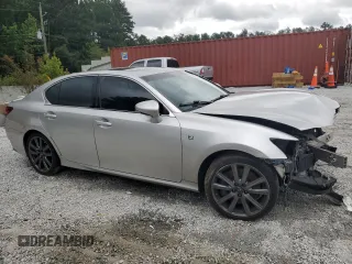 2014 Lexus GS 350 with VIN JTHBE1BLXE5031689, listed as a Copart auction lot 59789365 with 102,716 mi miles and Salvage title. Bid and sale history available at DreamBid. Image 4.