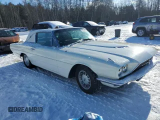 1966 Ford Thunderbird with VIN 6Y87Z154605, listed as a Copart auction lot 87822795 with 11 mi miles and Clean Title. Bid and sale history available at DreamBid. Image 4.