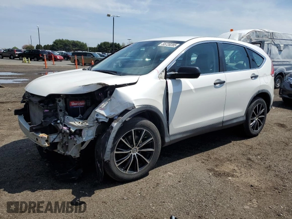 2013 Honda CR-V LX with VIN 5J6RM4H31DL057887, listed as a Copart auction lot 55720285 with 104,656 mi miles and Salvage Title. Bid and sale history available at DreamBid. Image 1.
