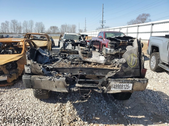 2019 Ford F-150 XL with VIN 1FTEW1E53KFA20418, listed as a Copart auction lot 48908125 with 0 mi miles and Non Repairable. Bid and sale history available at carsss.com. Image 6.