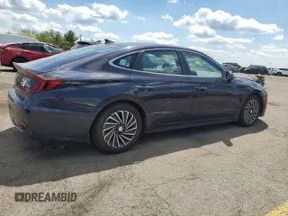 2020 Hyundai Sonata Hybrid Limited with VIN KMHL54JJ3LA010562, listed as a Copart auction lot 51550634 with 34,161 mi miles and Salvage Title. Bid and sale history available at carsss.com. Image 3.