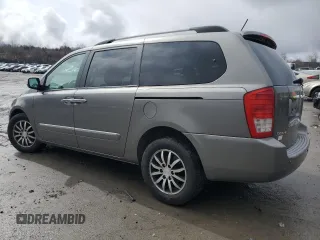 2011 Kia Sedona EX with VIN KNDMH4C78B6400933, listed as a Copart auction lot 57742344 with 218,170 mi miles and Salvage Title. Bid and sale history available at carsss.com. Image 2.