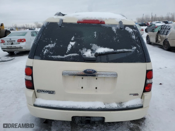 2007 Ford Explorer Limited with VIN 1FMEU75807UB49427, listed as a Copart auction lot 39725484 with 0 mi miles and Non Repairable. Bid and sale history available at carsss.com. Image 6.