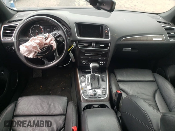 2016 Audi Q5 Premium Plus with VIN WA1CVAFP0GA059587, listed as a Copart auction lot 56533385 with 126,628 mi miles and Salvage title. Bid and sale history available at DreamBid. Image 8.