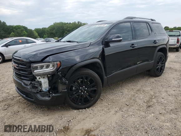 2022 GMC Acadia SLT with VIN 1GKKNMLS1NZ112912, listed as a Copart auction lot 54894185 with 62,706 mi miles and Salvage title. Bid and sale history available at DreamBid. Image 1.