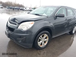 2014 Chevrolet Equinox LS with VIN 2GNFLEEK8E6200901, listed as a IAAI auction lot 41915166 with 136,955 mi miles. Bid and sale history available at carsss.com. Image 2.