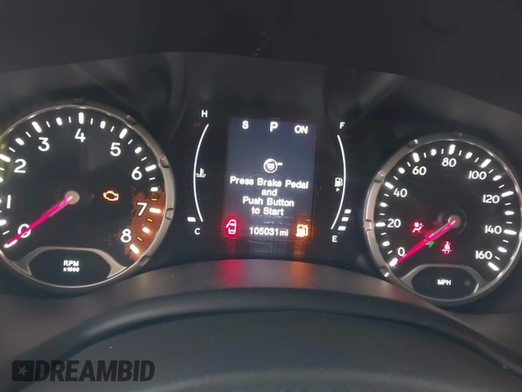 2017 Jeep Renegade Sport z VIN ZACCJAAB2HPF43369, wystawiony jako IAAI lot #42643230 z przebiegiem 105 031 mil mil oraz . Historia ofert i sprzedaży dostępna na DreamBid. Obrazek 7.