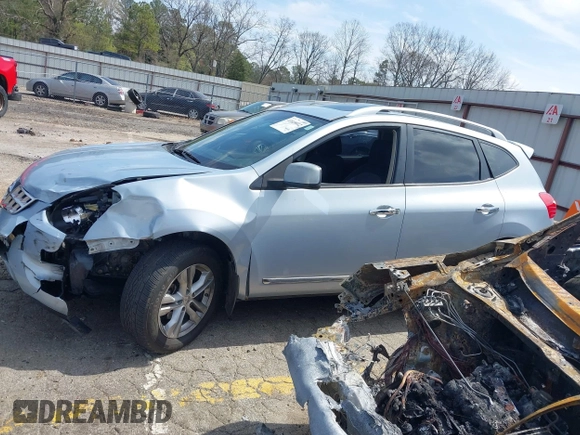 2012 Nissan Rogue S with VIN JN8AS5MT6CW255130, listed as a IAAI auction lot 41810612 with 150,866 mi miles and . Bid and sale history available at DreamBid. Image 14.